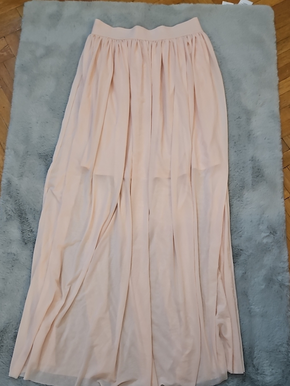 Forever 21 Light Blush Maxi Skirt